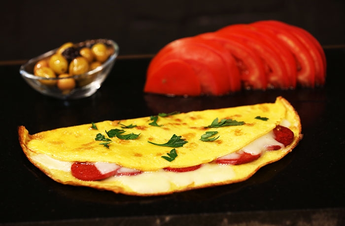 karışık omlet