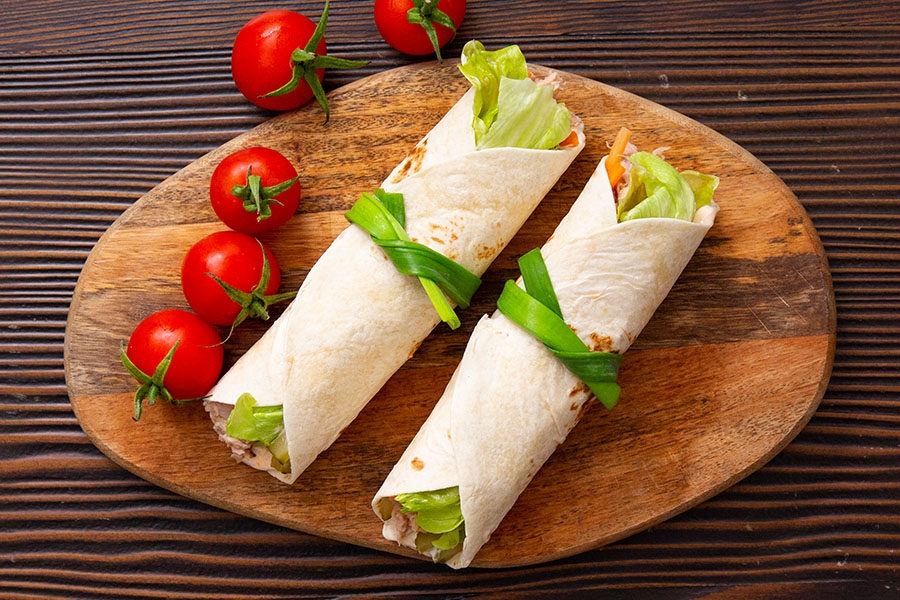 ton balıklı wrap