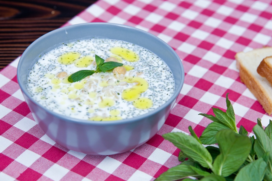 ayran aşı çorbası