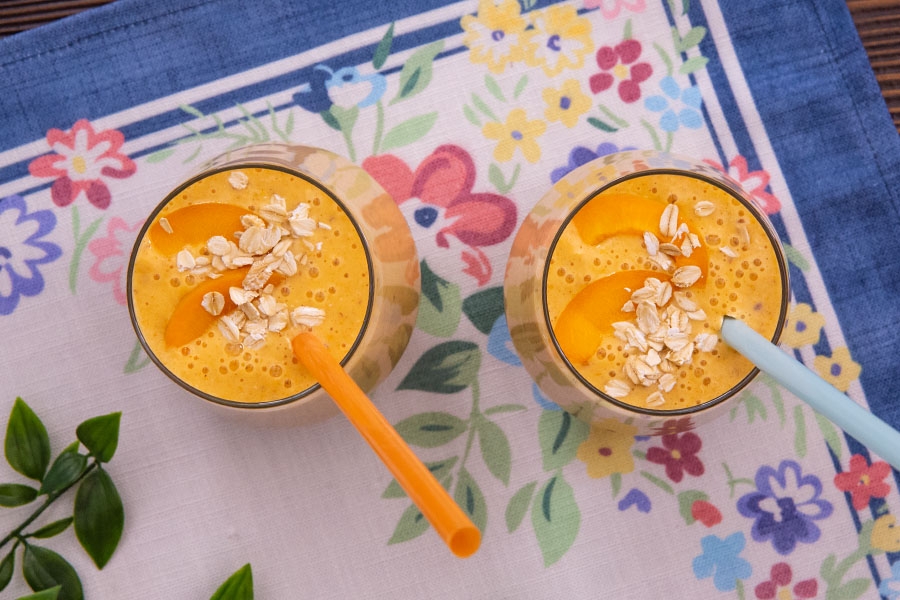 kayısılı smoothie